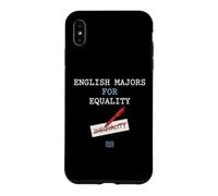 English Major English Majors For Equality Inequality Reader Case for iPhone XS Max