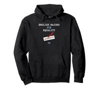 English Major English Majors For Equality Inequality Reader Pullover Hoodie