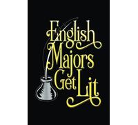 English Majors Get Lit: The Ultimate College Notebook for Mind Mapping: 6 x 9 Inches, 120 Pages of Note-Taking and Creativity Techniques for Students and Professionals
