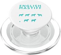 English Mastiff dog | Stubborn English Mastiff Tricks PopSockets PopGrip for MagSafe