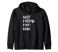 English Mastiff Great Pyrenees Mix Best Maspyr Mom Ever Zip Hoodie