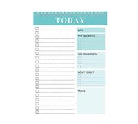 English Memo Pad For Efficient Weekly Daily Scheduling And Task Management School Schedule Supplies Daily Planning Pad