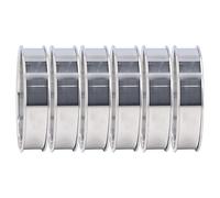 English Muffin Rings, Tart Rings 6 PCS Crumpet Rings, Volume Easy Demoulding DIY Stainless Steel English Muffin Rings, Double Tart Rings Round Cake Rings for Baking for Home Food
