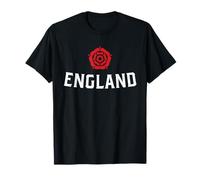English National Symbol Red Tudor Rose T-Shirt
