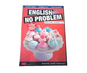 English no problem débutant avancé 10 ; la méthode la plus vendue en Europe; inclus un DVD + un livre + un cours audio