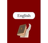 English Notebook - 250 Pages V2: College Ruled Paper | 8.5 x 11" | School, Study, and Lab Notes, Academic Lined Notebook for Students, Teachers, and English Lovers (Modern Study Series)