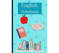 English Notebook: Educational Note Taking Book for Students and Teachers