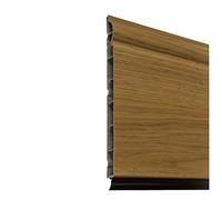 English Oak 150mm 6" Torus Skirting Board UPVC 2.5m Long Plastic Roomline Ogee