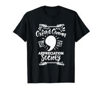 English Oxford Comma Society - Funny Grammar Value Graphic T-Shirt