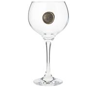English Pewter Company Sheffield, England Gin Glass MON301 with Your Choice of Initial (A)
