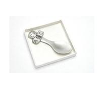 English Pewter Decorative Spoon - Abc Blocks