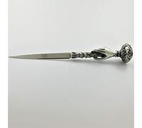 English Pewter Letter Opener Gothic Hand Design Made in England | 291