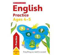 English practice book for ages 4-5 (Reception). Perfect for Home Learning (100 Practice Activities)