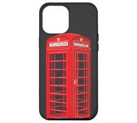 English red telephone booth, hand drawing Case for iPhone 12 Pro Max