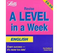 English (Revise A-level in a Week S.)
