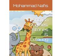 English Rhymes, Stories & Coloring: children's coloring and rhyme book featuring engaging, easy-to-color illustrations of friendly animals, nature ... spark creativity and support early learning.