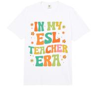 English Second Language Teach Teaching ESL Teacher Comfort Colors Adult Heavyweight T-Shirt