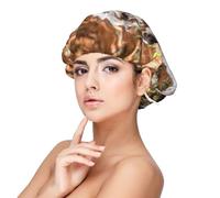 English Setter Autumn Pets Dogs English,Adult's Satin Sleeping Cap - Women's Elastic Sleep Bonnet, Adjustable Overnight Hair Cover
