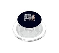 English Setter Owner Funny Home is Where The Settie Is PopSockets PopGrip for MagSafe