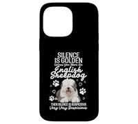English Sheepdog Lover Dog Owner Silence English Sheepdog Case for iPhone 14 Pro Max