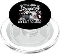 English Sheepdog Mom Mom Where´s My English Sheepdog PopSockets PopGrip for MagSafe