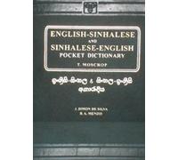 English-Sinhalese and Sinhalese-English Pocket Dictionary