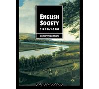 English Society 1580-1680