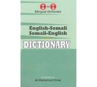 English-Somali & Somali-English One-to-One Dictionary