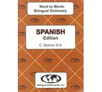 English-Spanish & Spanish-English Word-to-Word Dictionary