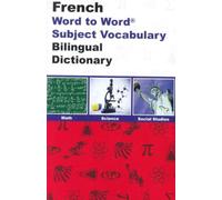 English-Spanish & Spanish-English Word-to-word Dictionary: Maths, Science & Social Studies - Suitable for Exams