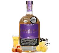 English Spirit Caramel Rum, 50 cl - 25% ABV Made from Molasses & Vanilla Pods - Ideal British Rum for Sipping or Boozy Coffee, Dessert & Cocktail Making Kit