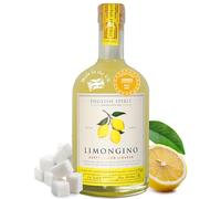 English Spirit Lemon Gin Liqueur, 50 cl - 22% ABV Made with Fresh Lemon Juice, Distilled Gin & Sugar - Ideal English Limoncello for Boozy Sherbet & Cocktails