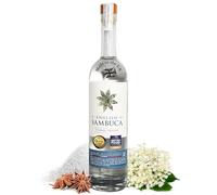 English Spirit Sambuca, 50 cl - 42% ABV Eau de Vie Elderflower Wine, Re-Distilled with Star Anise & Sugar - Ideal Elderflower Liqueur for Alcohol Shots & Cocktails