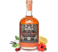 English Spirit Spiced Rum, 50 cl - 42% ABV, Made With Old Salt Rum, Cherries, Hibiscus & Vanilla - Ideal for Sipping & Cocktail Making Kit