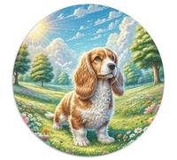 English Springer Spaniel 1000 Piece Jigsaw Puzzle for Adults Animal Theme Challenging Puzzles Challenge Games Great Gift 1000pcs (67.5x67.5cm)