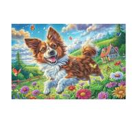 English Springer Spaniel 1000 Piece Jigsaw Puzzle Pack Teens Beginners Cognitive Development Puzzle Fans Group Play Anniversary Recycled Cardboard 1000 PCS