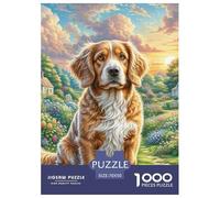 English Springer Spaniel 1000 Pieces Jigsaw Puzzles for Adults And Children Challenge Creativity Randomly Shaped 70x50cm/1000pcs