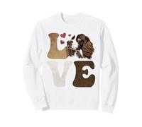English Springer Spaniel Dog LOVE Sweatshirt