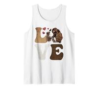 English Springer Spaniel Dog Love Tank Top
