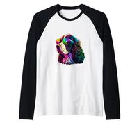 English Springer Spaniel Dogs English Springer Spaniels Raglan Baseball Tee
