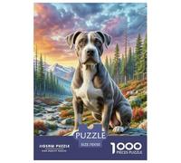 English Springer Spaniel Jigsaw Puzzles for Adults Gifts 1000 Piece Educational Games Home Decors Cute Animal Jigsaw Puzzle for Adults And Kids Age 12 And Up 70x50cm/1000pcs
