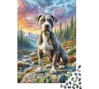 English Springer Spaniel Jigsaw Puzzles Puzzle for Adults Kids. 1000 Pieces Whimsical Challenge Toy Educational Game Home Decoration for Educational Games Gifts 1000pcs (75x50cm)