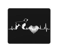 English Springer Spaniel Mousepad Washable Mouse Pad Portable Mousemat For Gaming Travel Studying 25X30Cm