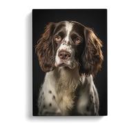 English Springer Spaniel Romanticism Canvas Wall Art Print 30x20 Inch