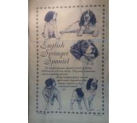 'English Springer Spaniel' Tea Towel