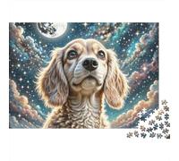 English Springer SpanielJigsaw Puzzle Animal Pet Brain Training Recycled Logic Concentration Activity 1000 Pieces 38x26cm/1000pcs