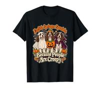 English Springer Spaniels Halloween Dog Lover Spooky Canine Value Graphic T-Shirt