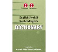 English-Swahili & Swahili-English One-to-One Dictionary (exam-suitable) 2019