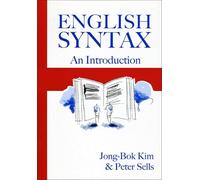 English Syntax - An Introduction: 185 (Studies in Computational Linguistics)