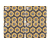 ENGLISH TABLEWARE Artisan Flower Set of 4 Placemats